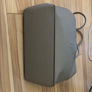 Marc Jacobs Logo Saffiano Leather Tote Bag